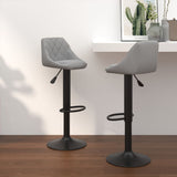 vidaXL Bar Stool velvet black