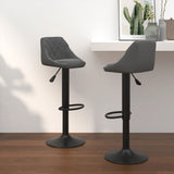 vidaXL Bar Stool velvet black