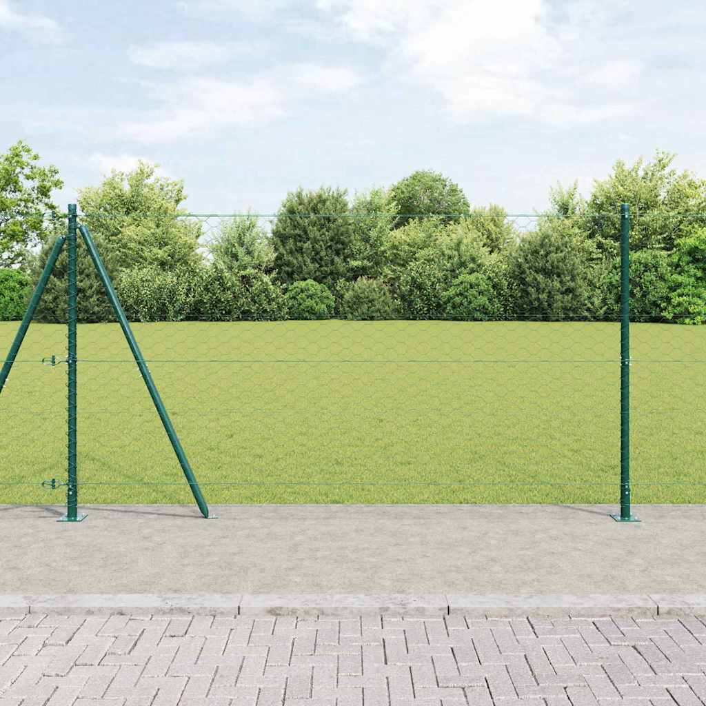 vidaXL Hekpaal. Groen