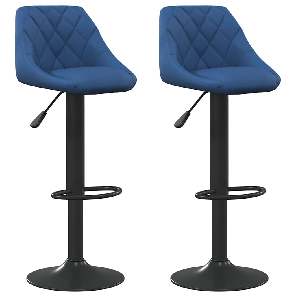 vidaXL Bar Stool velvet black