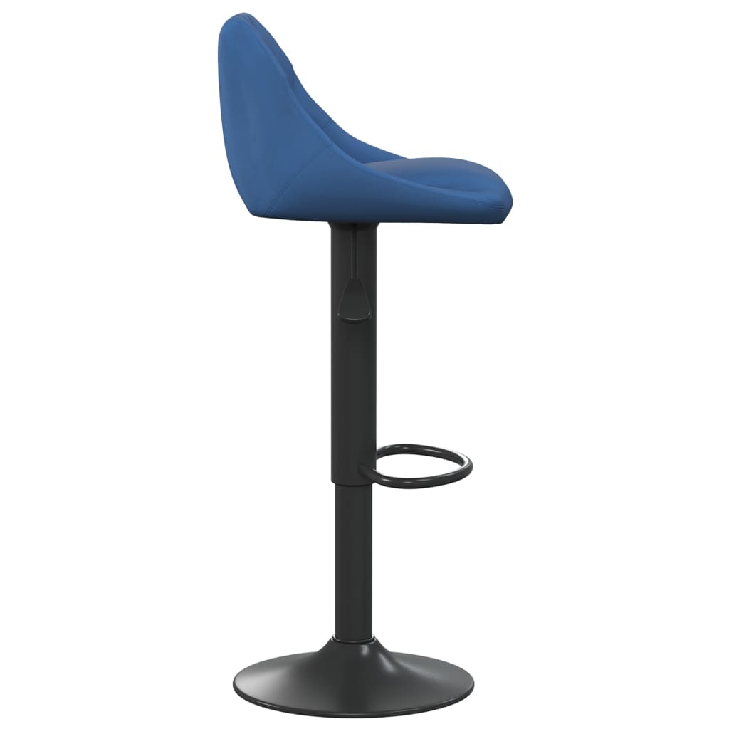 vidaXL Bar Stool velvet black