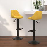 vidaXL Bar Stool velvet black