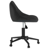 vidaXL Swivel Office Chair Velvet Black