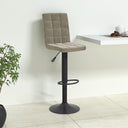 vidaXL Bar Stool velvet black