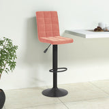 vidaXL Bar Stool velvet black
