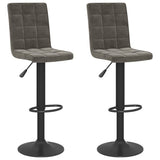 vidaXL Bar Stool velvet black