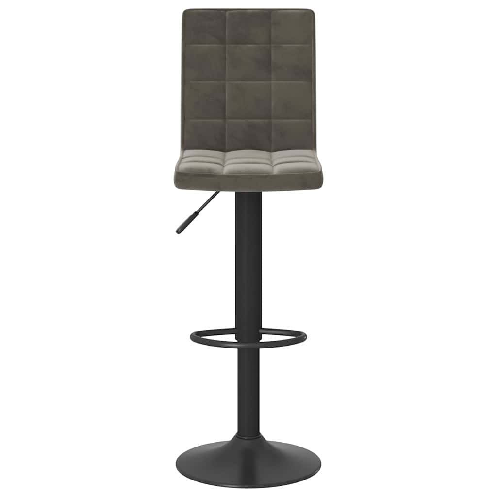 vidaXL Bar Stool velvet black