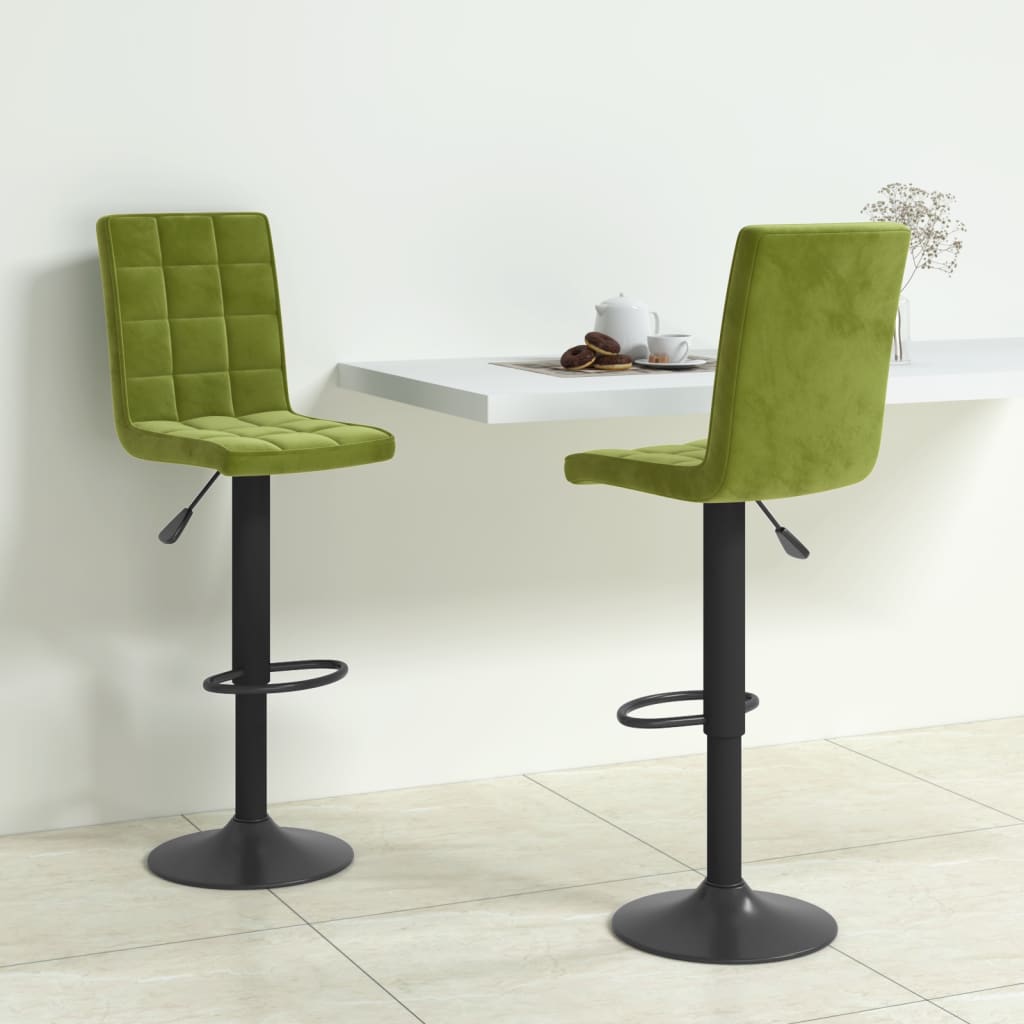 vidaXL Bar Stool velvet black