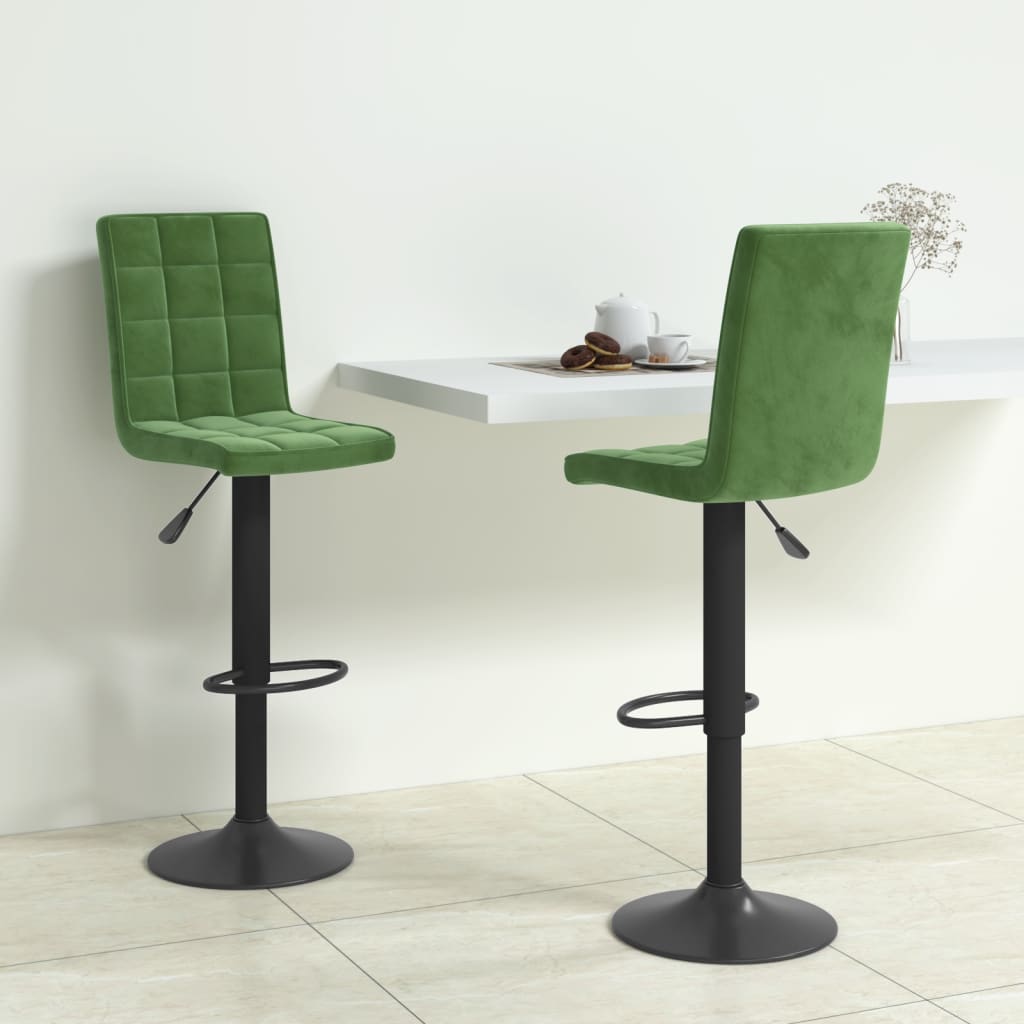 vidaXL Bar Stool velvet black