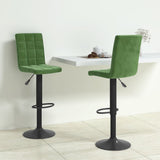 vidaXL Bar Stool velvet black