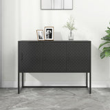 vidaXL Sideboard 105x35x75 cm steel black