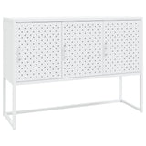 vidaXL Sideboard 105x35x75 cm steel black