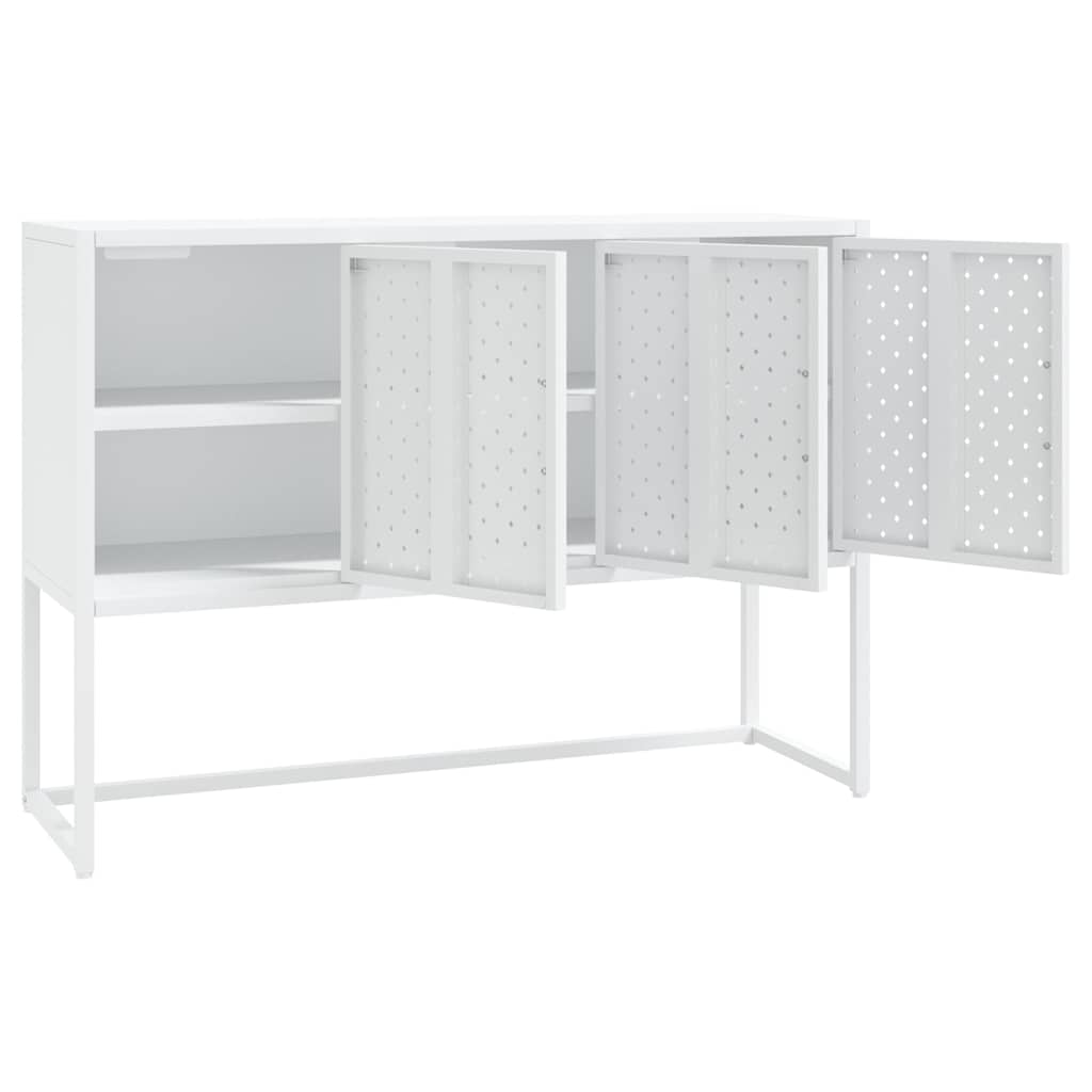 vidaXL Sideboard 105x35x75 cm steel black
