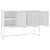 vidaXL Sideboard 105x35x75 cm steel black