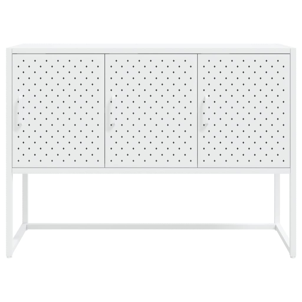 vidaXL Sideboard 105x35x75 cm steel black