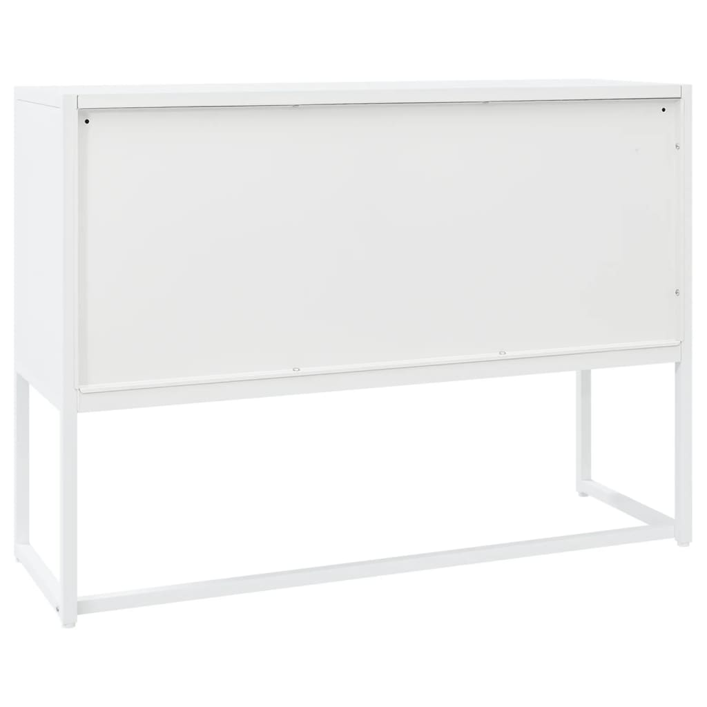 vidaXL Sideboard 105x35x75 cm steel black