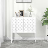vidaXL Sideboard 105x35x75 cm steel black