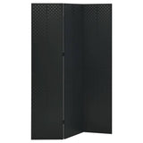 vidaXL Kamerschermen 2 st met 4 panelen 160x180 cm staal zwart