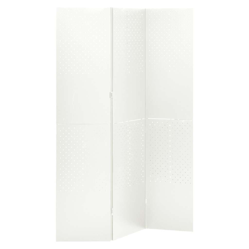 vidaXL Kamerschermen 2 st met 4 panelen 160x180 cm staal zwart