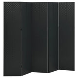 vidaXL Kamerschermen 2 st met 4 panelen 160x180 cm staal zwart
