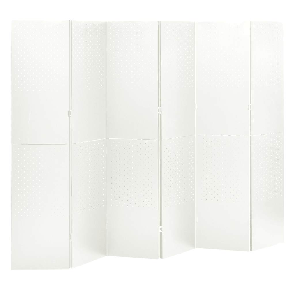 vidaXL Kamerschermen 2 st met 4 panelen 160x180 cm staal zwart