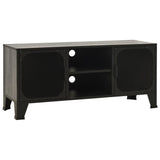 vidaXL Tv-meubel 105x36x47 cm metaal en MDF rustiek bruin