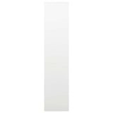 vidaXL Kantoorkast 90x40x180 cm staal wit