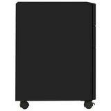 vidaXL Ladeblok verrijdbaar 39x45x59 cm staal wit