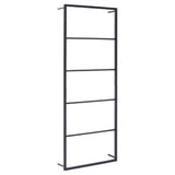 vidaXL Towel Rack 45x10x115 cm Steel Black