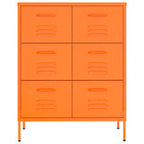 vidaXL Ladekast 80x35x101,5 cm staal olijfgroen