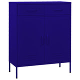 vidaXL Opbergkast 80x35x101,5 cm staal olijfgroen