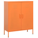 vidaXL Opbergkast 80x35x101,5 cm staal olijfgroen