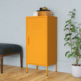 vidaXL Storage Cabinet 42.5x35x101.5 cm steel olive green
