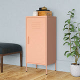 vidaXL Storage Cabinet 42.5x35x101.5 cm steel olive green