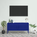 vidaXL TV Cabinet 105x35x50 cm Steel Olive Green