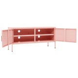 vidaXL TV Cabinet 105x35x50 cm Steel Olive Green