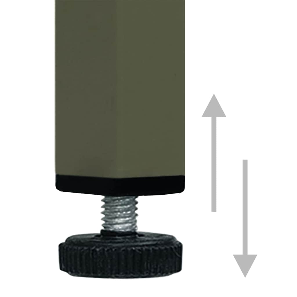 vidaXL Wardrobe 90x50x180 cm steel olive green