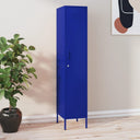 vidaXL Lockerkast 35x46x180 cm staal olijfgroen