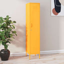 vidaXL Lockerkast 35x46x180 cm staal olijfgroen
