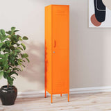vidaXL Lockerkast 35x46x180 cm staal olijfgroen