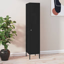 vidaXL Lockerkast 35x46x180 cm staal olijfgroen
