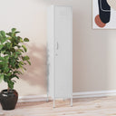 vidaXL Lockerkast 35x46x180 cm staal olijfgroen