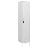 vidaXL Lockerkast 35x46x180 cm staal olijfgroen
