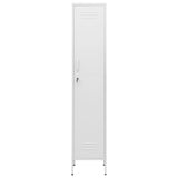 vidaXL Lockerkast 35x46x180 cm staal olijfgroen