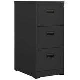 vidaXL Filing Cabinet 46x62x72.5 cm steel white