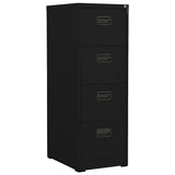 vidaXL Filing Cabinet 46x62x72.5 cm steel white