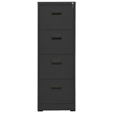 vidaXL Filing Cabinet 46x62x72.5 cm steel white