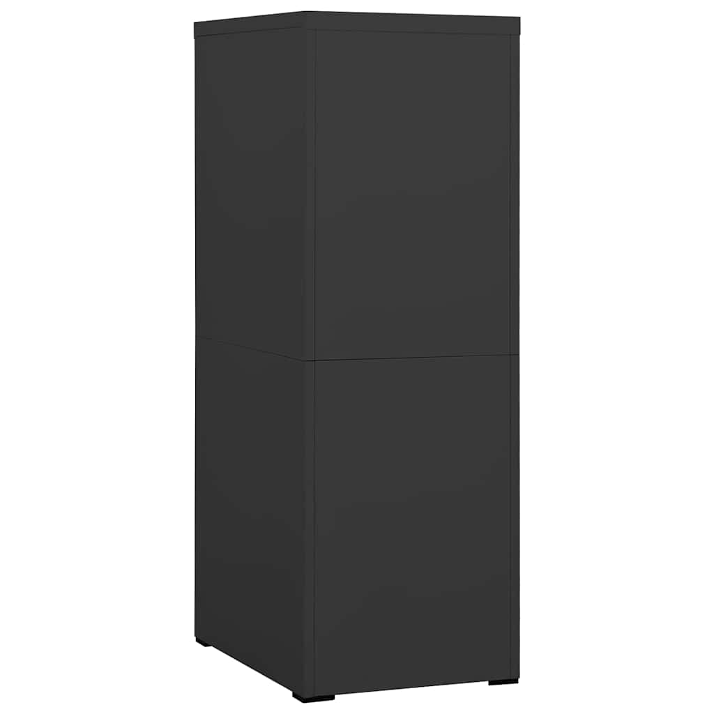 vidaXL Filing Cabinet 46x62x72.5 cm steel white