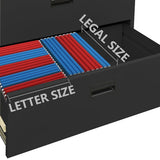 vidaXL Archiefkast 90x46x72,5 cm staal wit