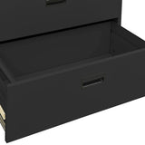 vidaXL Archiefkast 90x46x72,5 cm staal wit